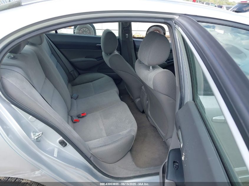 2009 Honda Civic Lx VIN: 2HGFA165X9H341349 Lot: 43003655