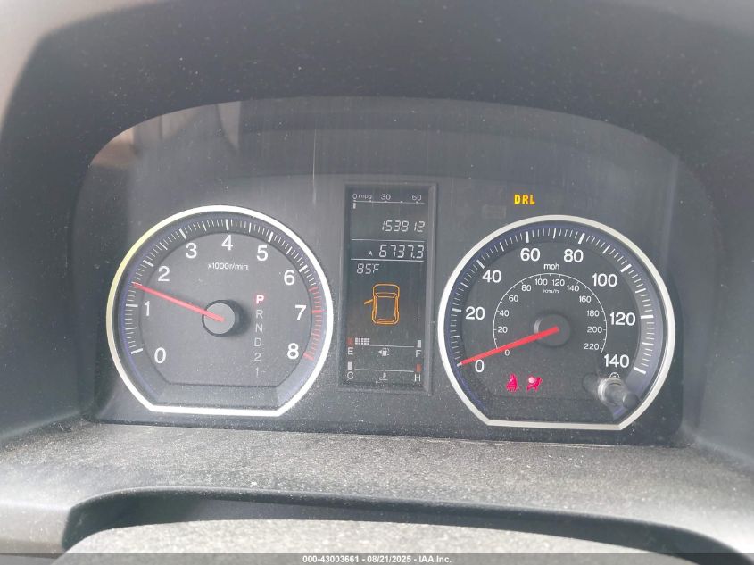 2009 Honda Cr-V Ex VIN: 5J6RE48509L016902 Lot: 43003661