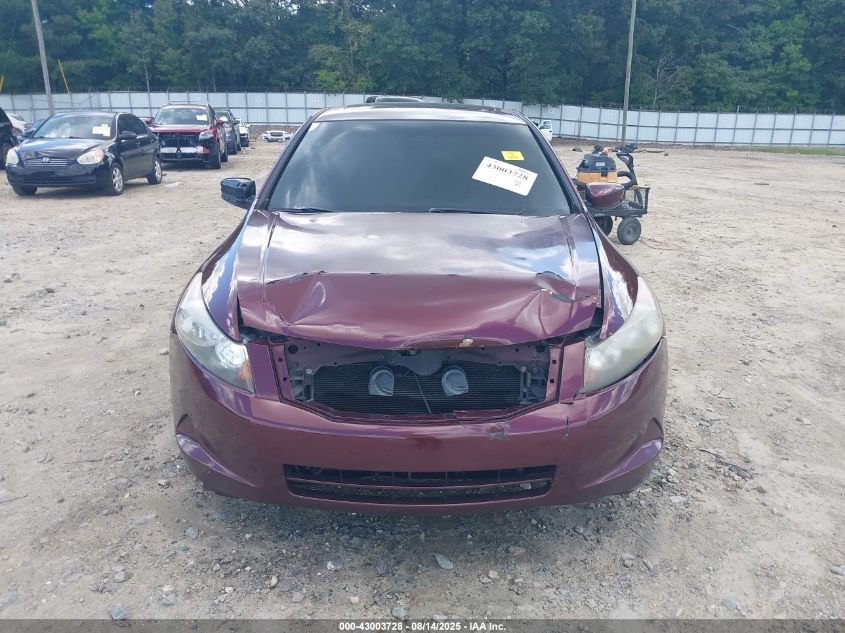 2010 Honda Accord 2.4 Ex-L VIN: 1HGCP2F86AA038928 Lot: 43003728