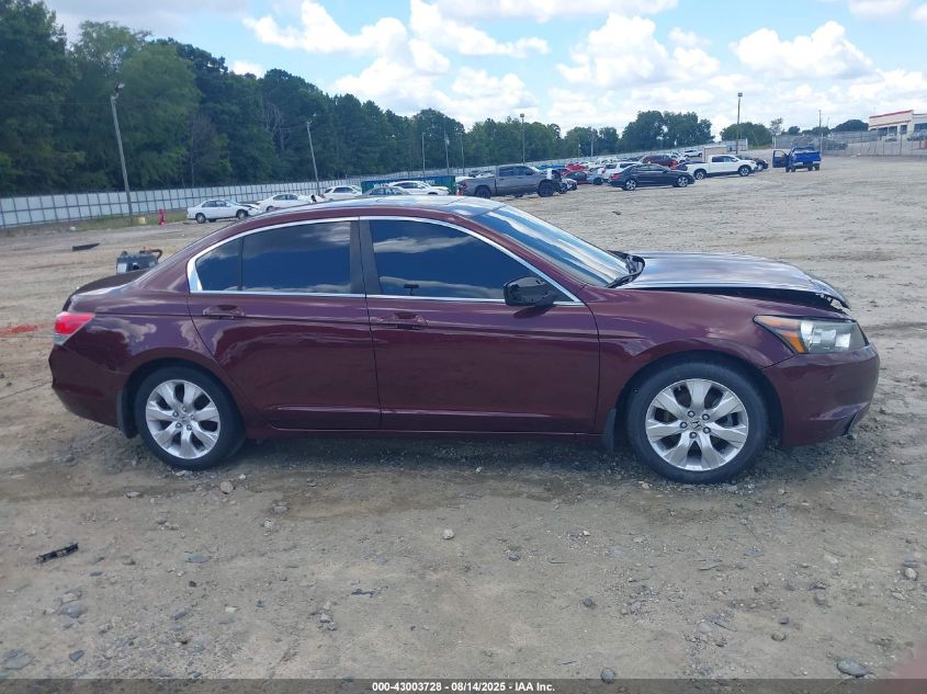 2010 Honda Accord 2.4 Ex-L VIN: 1HGCP2F86AA038928 Lot: 43003728