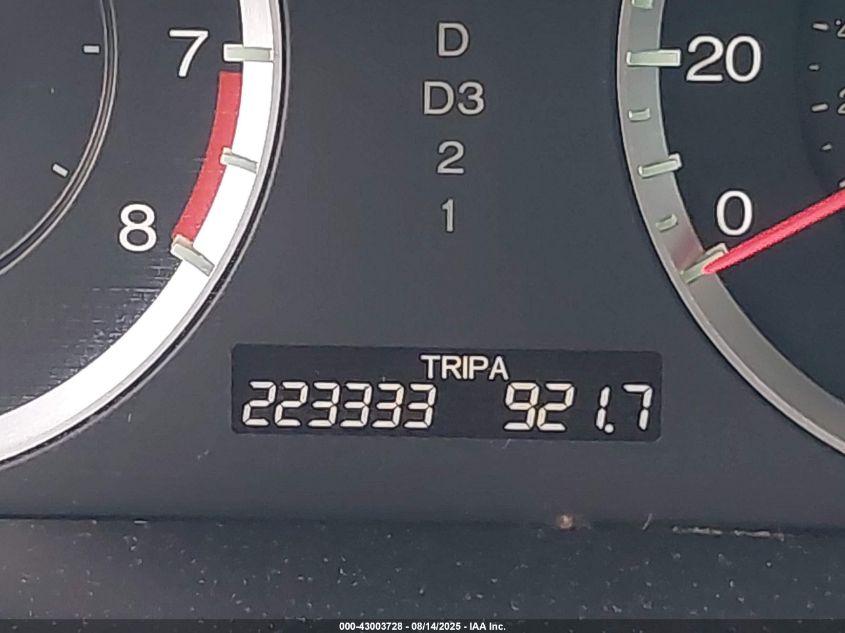 2010 Honda Accord 2.4 Ex-L VIN: 1HGCP2F86AA038928 Lot: 43003728