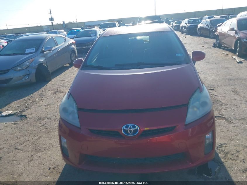 2011 Toyota Prius Two VIN: JTDKN3DU3B1386774 Lot: 43003748