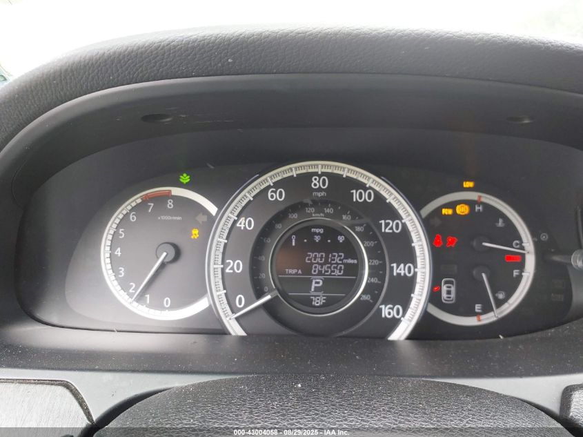 2013 Honda Accord Ex-L VIN: 1HGCR2F87DA087893 Lot: 43004058