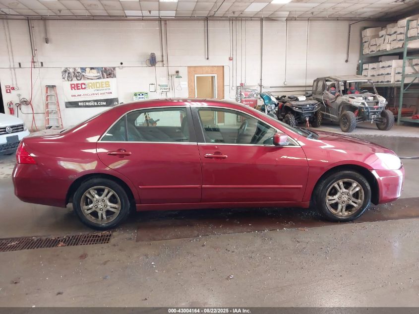 2006 Honda Accord 2.4 Se VIN: 1HGCM56306A164031 Lot: 43004164