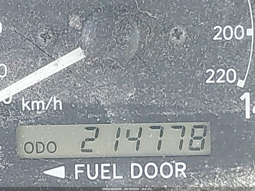 2001 Toyota Camry Le VIN: 4T1BG22K81U831900 Lot: 43004269