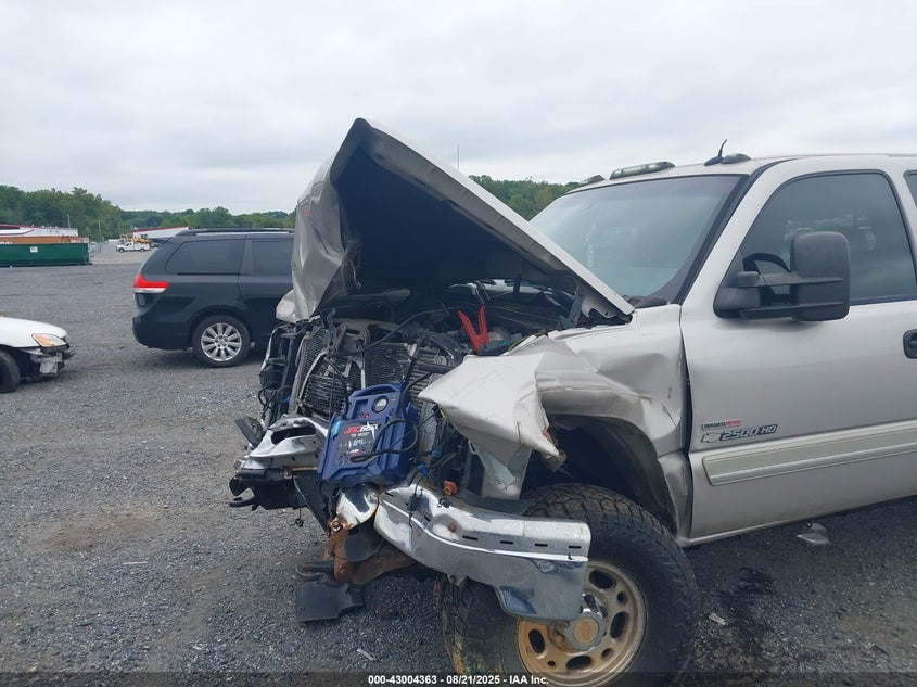 2005 Chevrolet Silverado 2500Hd Lt VIN: 1GCHK23215F862377 Lot: 43004363