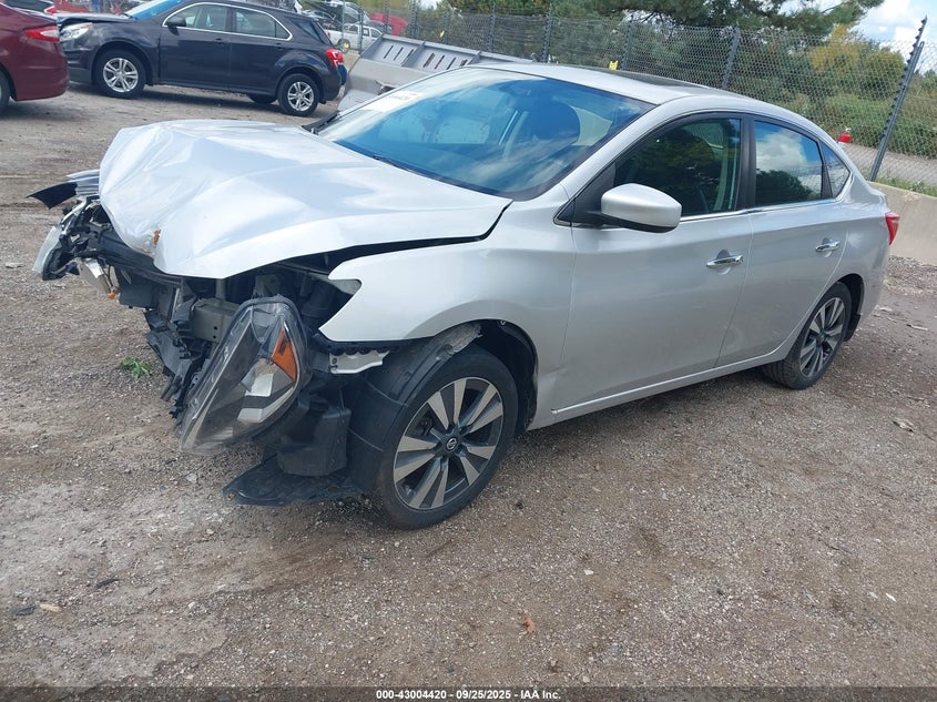 VIN 3N1AB7AP7KY270454 2019 NISSAN SENTRA SV