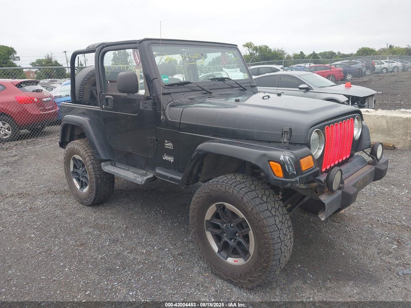1J4FA59S49P767670 2004 Jeep Wrangler auction photo 1