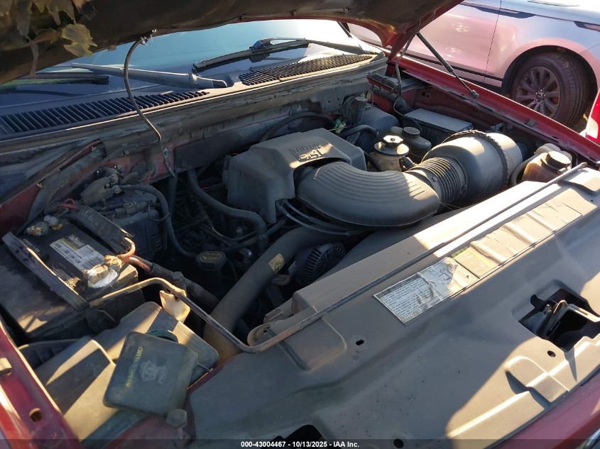 2001 Ford F-150 Lariat/Xl/Xlt VIN: 1FTRX17L61NB44083 Lot: 43004467