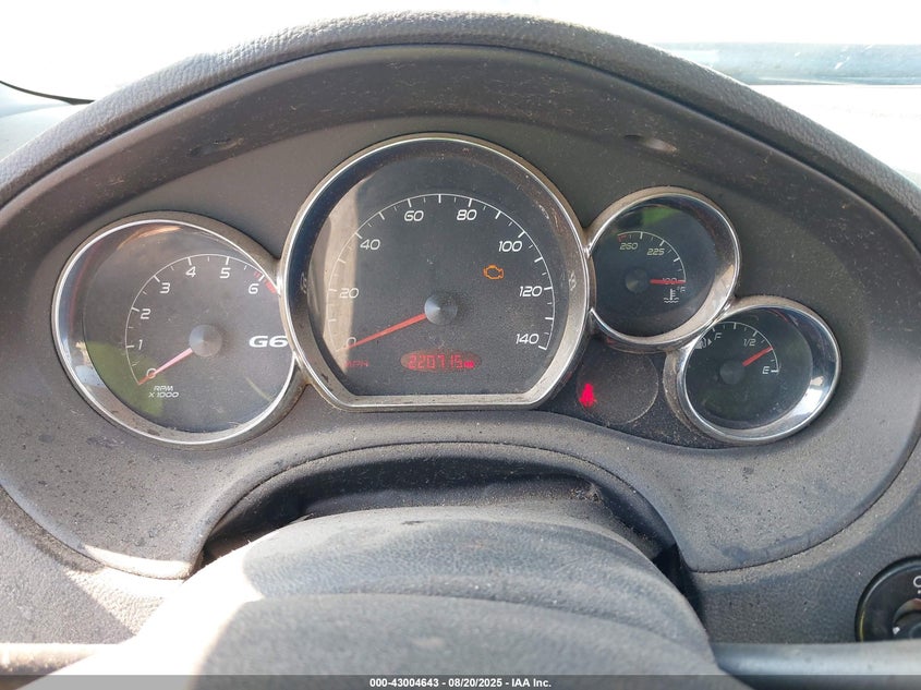 2006 Pontiac G6 Gt VIN: 1G2ZH558X64189659 Lot: 43004643