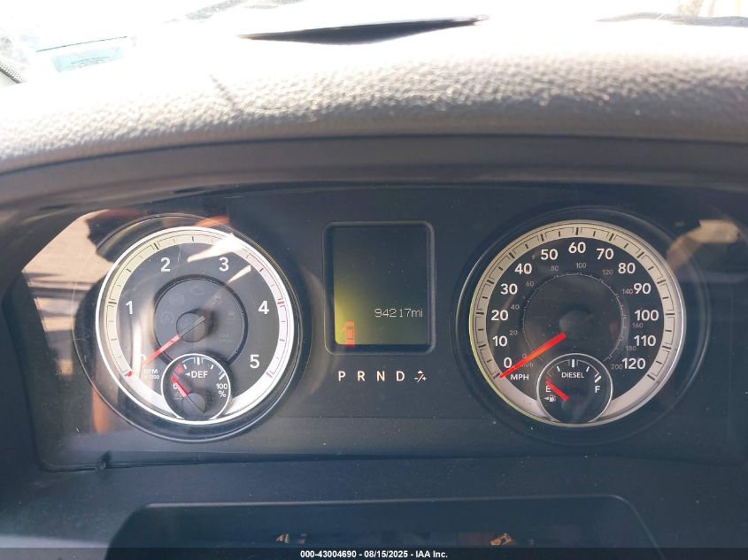 2015 Ram 2500 Big Horn VIN: 3C6UR5DL7FG695422 Lot: 43004690