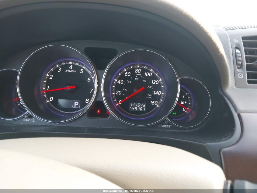 2008 Infiniti M35 VIN: JNKAY01E78M604350 Lot: 43004730