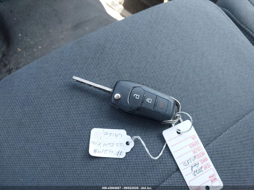 2022 Ford F-150 Xl VIN: 1FTEX1EBXNKD27874 Lot: 43004887