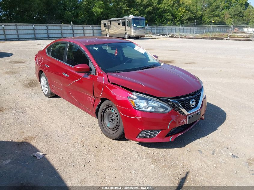 2017 Nissan Sentra Sv VIN: 3N1AB7AP5HY268632 Lot: 43004934