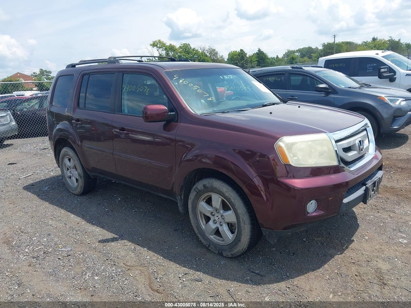 2011 HONDA PILOT EX-L | 5FNYF4H58BB010238
