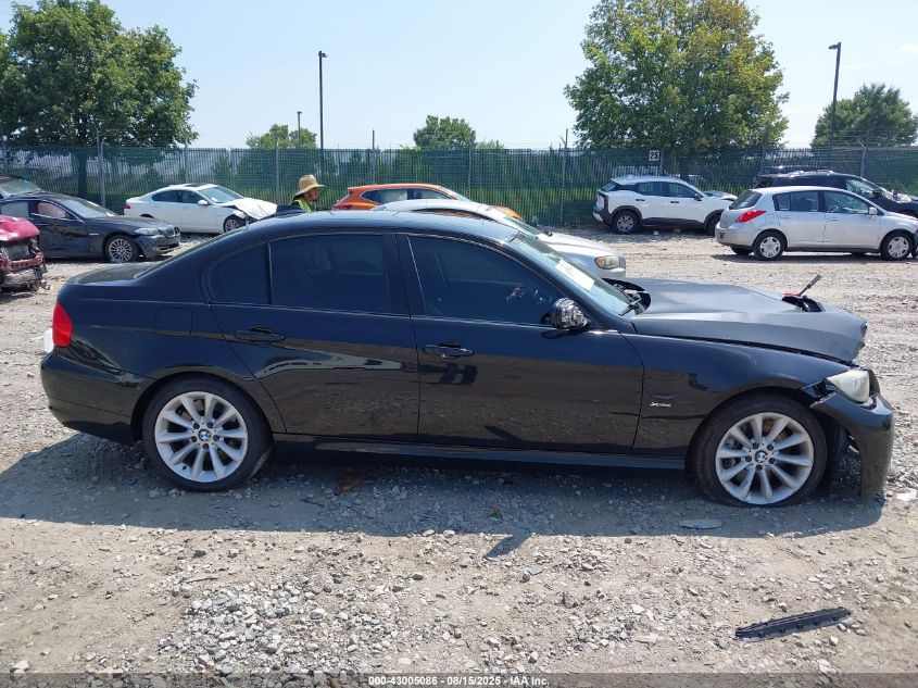 2011 BMW 335I xDrive VIN: WBAPL5C59BA917331 Lot: 43005086