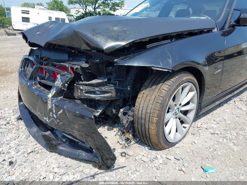 2011 BMW 335I xDrive VIN: WBAPL5C59BA917331 Lot: 43005086