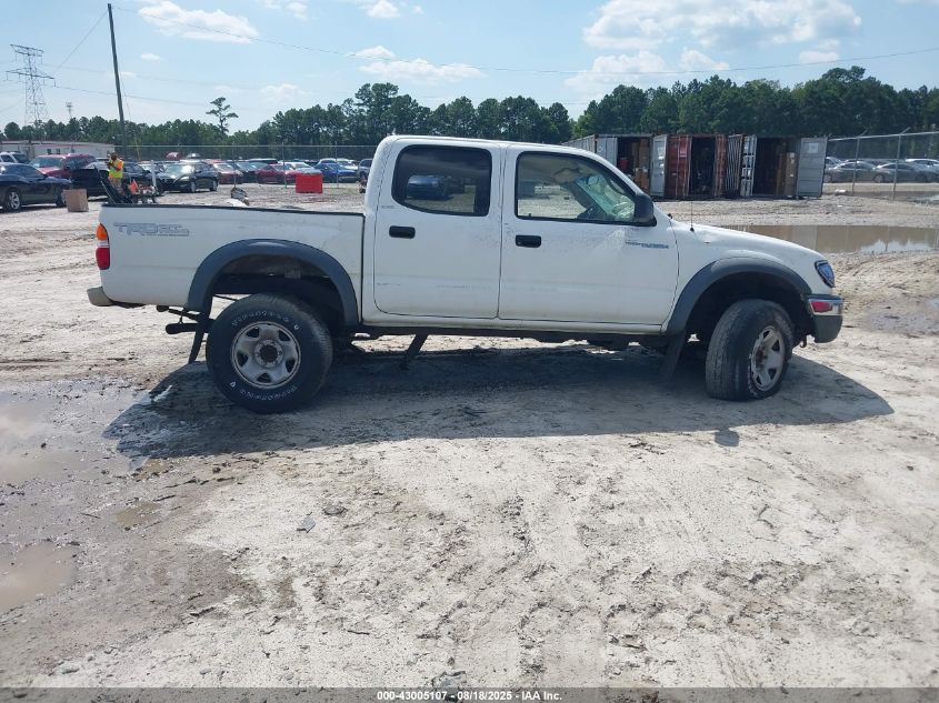 2003 Toyota Tacoma Prerunner V6 VIN: 5TEGN92N93Z279482 Lot: 43005107