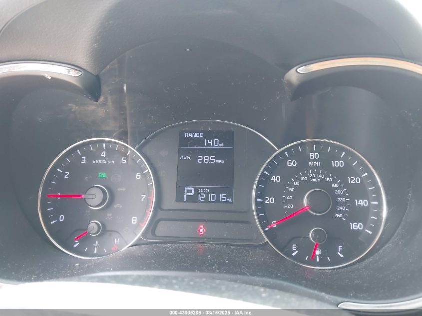 2016 Kia Forte Lx VIN: KNAFK4A60G5610098 Lot: 43005208