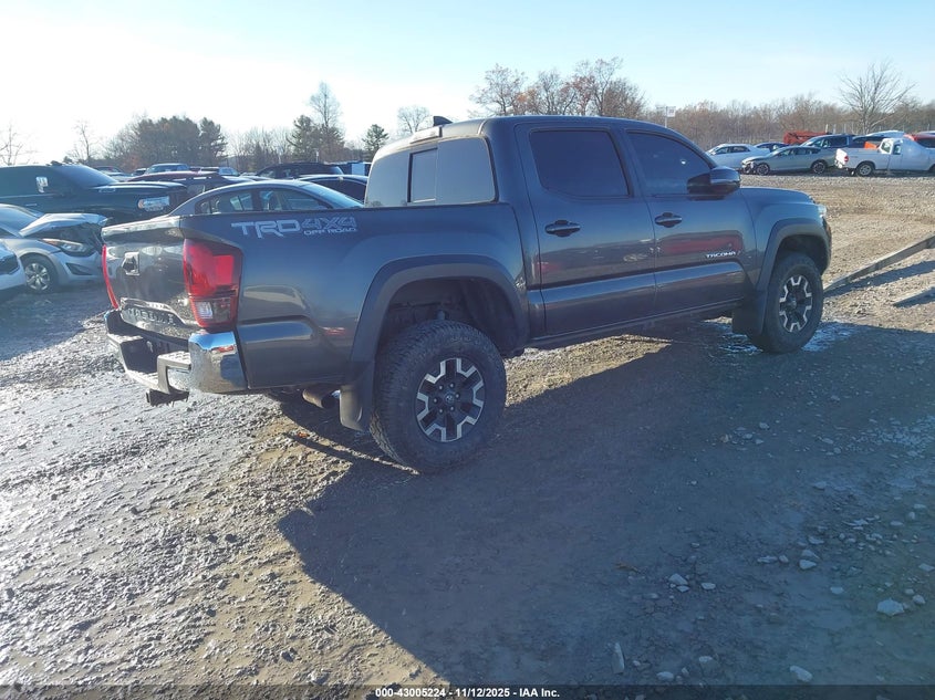 VIN 3TMCZ5AN0JM164308 2018 TOYOTA TACOMA TRD OFF ROAD