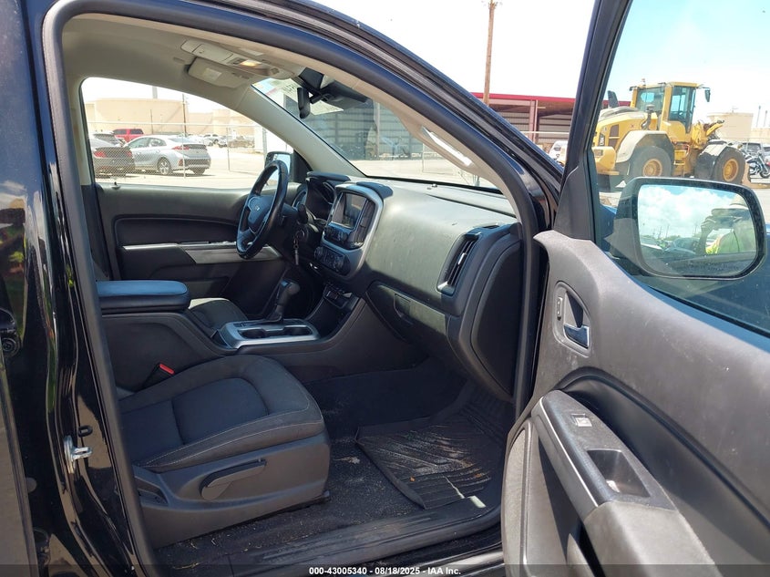 VIN 1GCGTCEN2M1178178 2021 CHEVROLET COLORADO 4WD  SHORT BOX LT