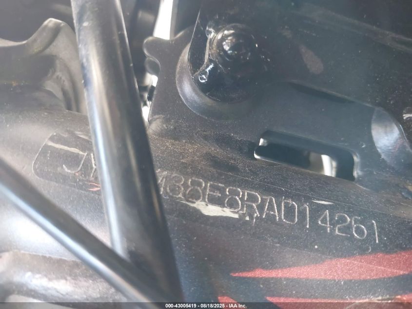 2024 Yamaha Yzfr7 VIN: JYARM38E8RA014261 Lot: 43005419