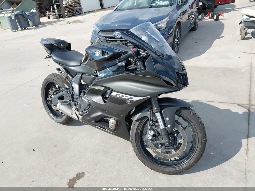 2024 Yamaha Yzfr7 black null gasoline JYARM38E8RA014261 photo #1