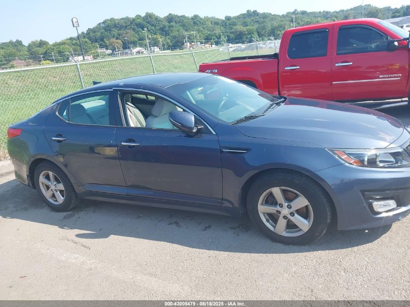 2015 Kia Optima Lx VIN: 5XXGM4A73FG371635 Lot: 43005479