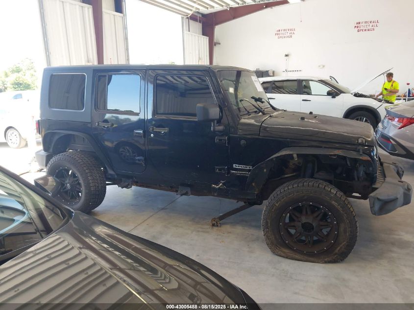 2008 Jeep Wrangler Unlimited Sahara VIN: 1J4GA59168L535200 Lot: 43005488