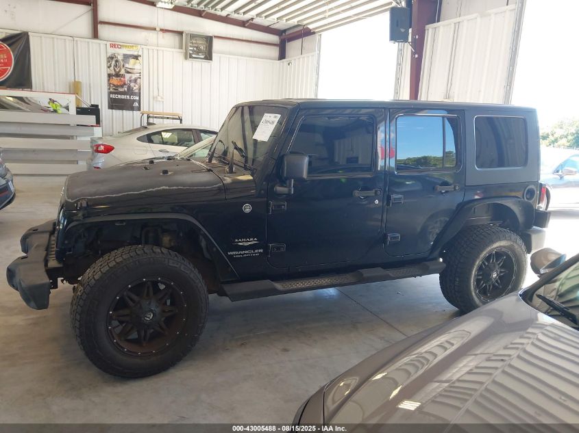 2008 Jeep Wrangler Unlimited Sahara VIN: 1J4GA59168L535200 Lot: 43005488