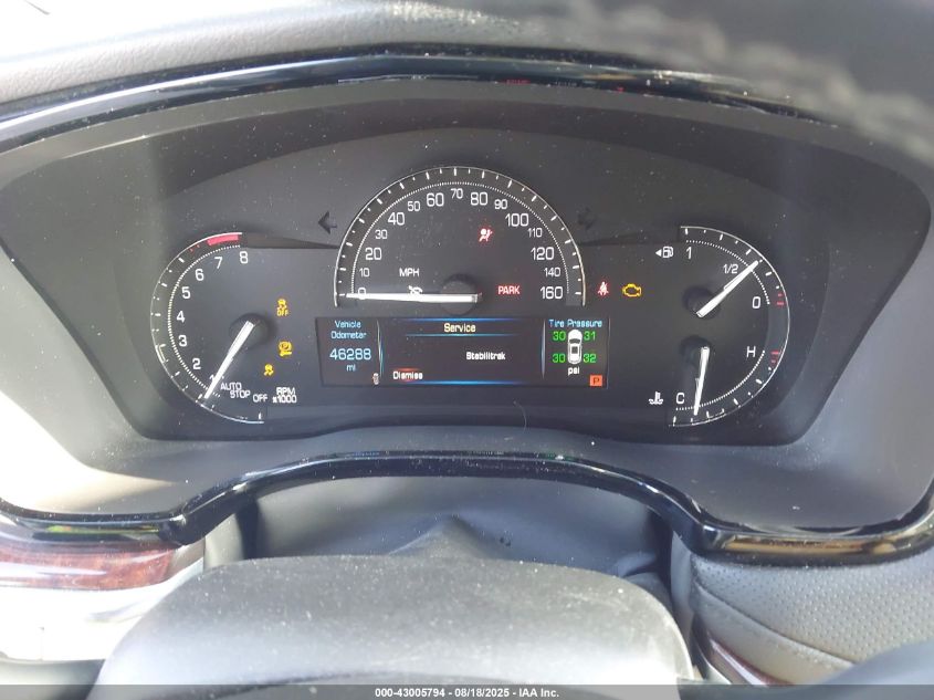 2018 Cadillac Xt5 Luxury VIN: 1GYKNDRS8JZ197528 Lot: 43005794