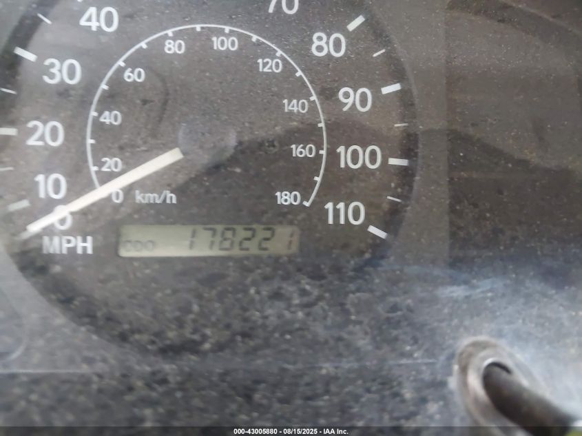 2000 Toyota Corolla Ce VIN: 1NXBR12E7YZ391323 Lot: 43005880