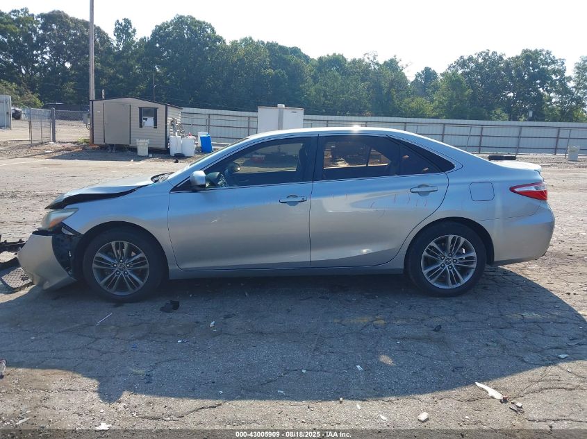 2016 TOYOTA CAMRY SE - 4T1BF1FK0GU208755