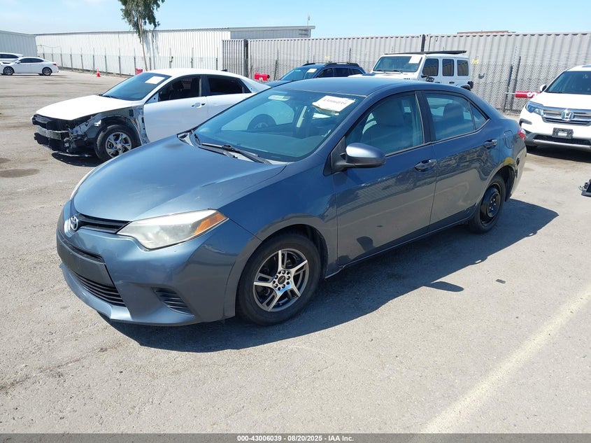 2014 TOYOTA COROLLA LE - 2T1BURHE5EC021067
