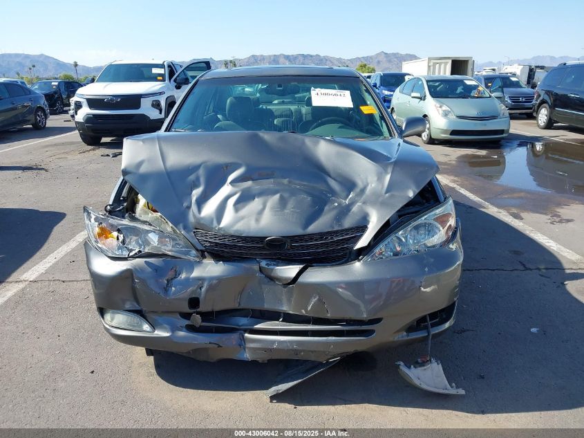 2004 Toyota Camry Xle VIN: JTDBE30K440261604 Lot: 43006042