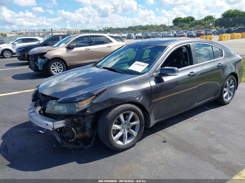 2012 Acura Tl 3.5 grey sedan gasoline 19UUA8F57CA039801 photo #3