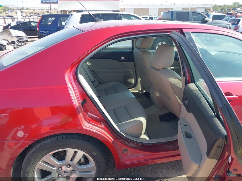 2009 Ford Fusion Sel VIN: 3FAHP08129R215085 Lot: 43006098