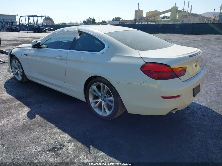 Vin: wbalw3c57cc891912, lot: 43500248, bmw 640i 20123