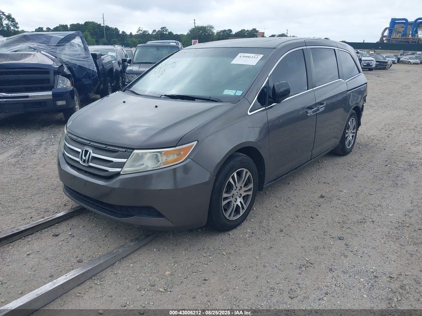 Vin: 5fnrl5h66bb038325, lot: 43500326, honda odyssey ex-l 20112