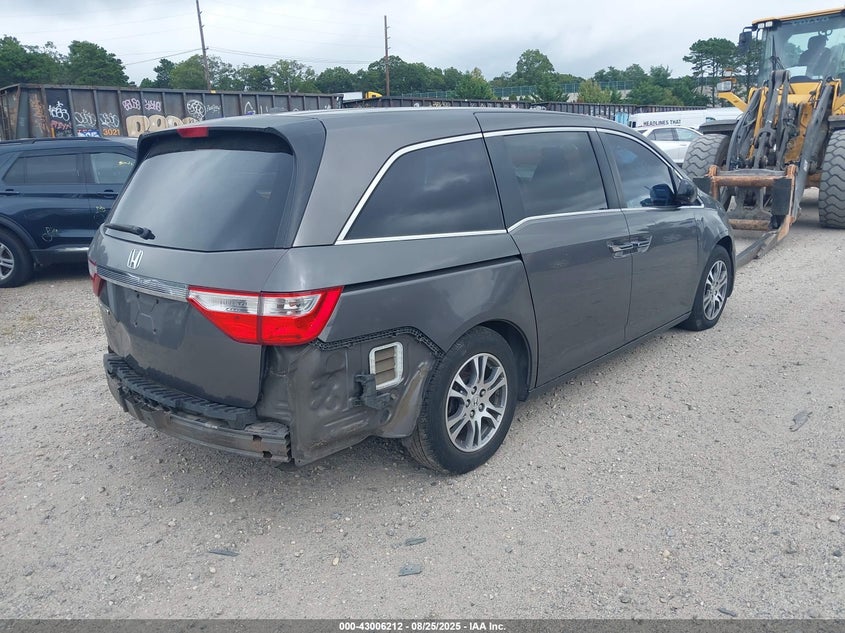 Vin: 5fnrl5h66bb038325, lot: 43500326, honda odyssey ex-l 20114