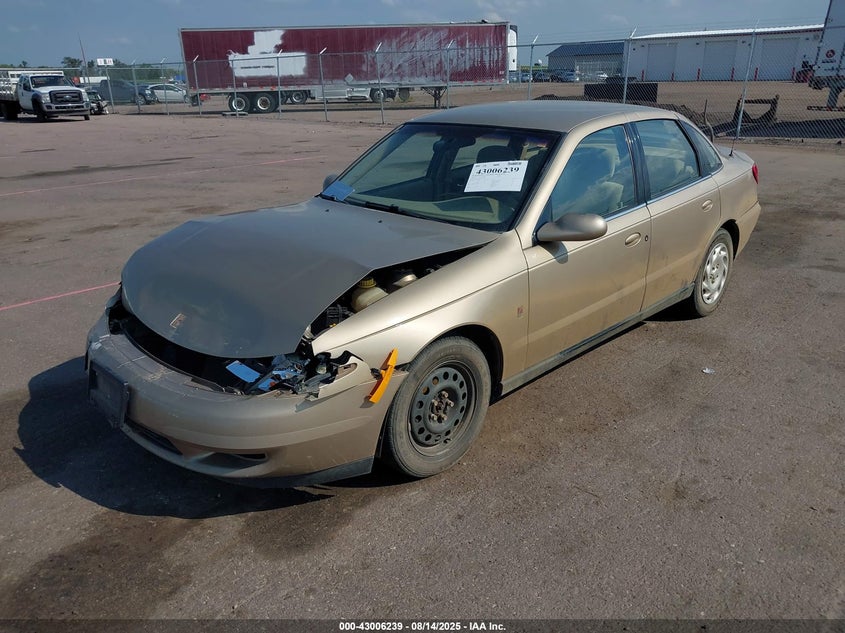 2001 Saturn L200 brown sedan gasoline 1G8JU52F81Y581770 photo #3