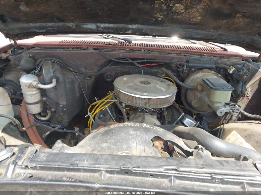 1983 Chevrolet K10 VIN: 1GCEK14H9DF306946 Lot: 43006263