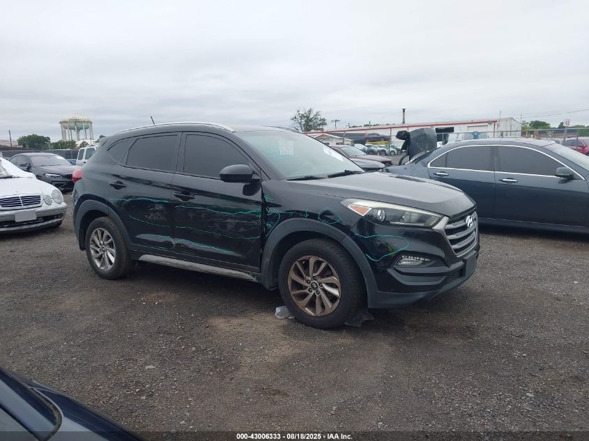 2017 Hyundai Tucson Se VIN: KM8J3CA48HU403626 Lot: 43006333
