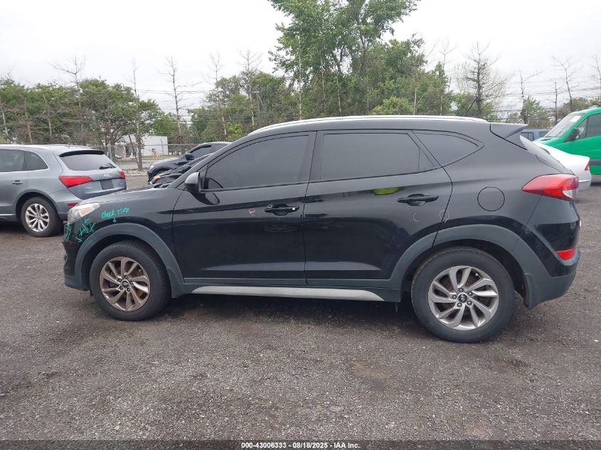 2017 Hyundai Tucson Se VIN: KM8J3CA48HU403626 Lot: 43006333