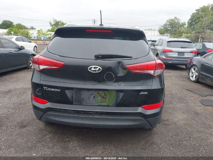 2017 Hyundai Tucson Se VIN: KM8J3CA48HU403626 Lot: 43006333