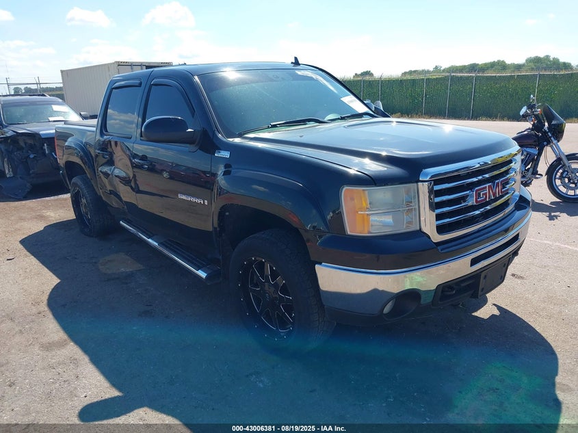 2009 GMC Sierra 1500 Slt black truck flexible 3GTEK33349G218961 photo #1