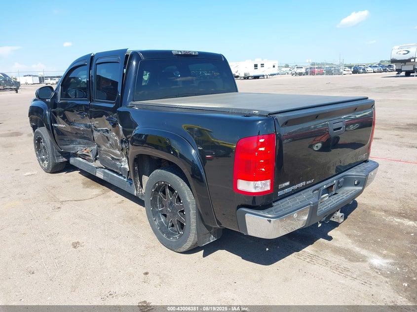 2009 GMC Sierra 1500 Slt black truck flexible 3GTEK33349G218961 photo #4