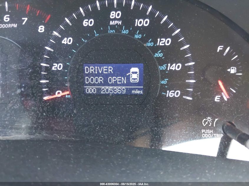 2011 Toyota Camry Xle V6 VIN: 4T1BK3EK4BU127551 Lot: 43006384