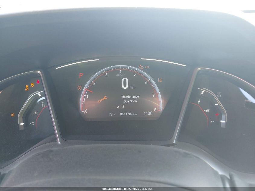 2019 Honda Civic Sport VIN: 19XFC2F8XKE026657 Lot: 43006436