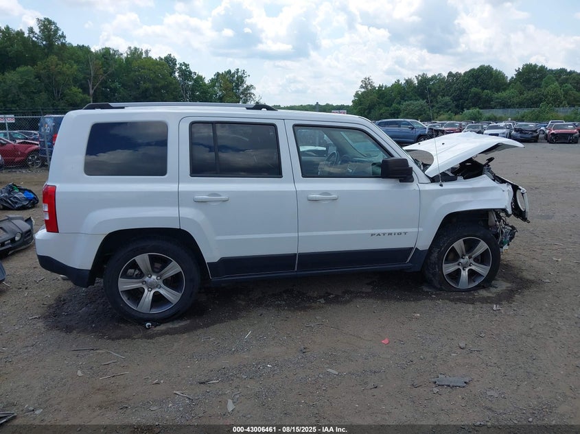 2016 JEEP PATRIOT HIGH ALTITUDE EDITION - 1C4NJRFB7GD511661
